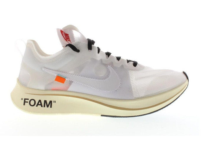 NIKE ZOOM FLY OFF WHITE AJ4588100 SIZE 9.5 Original Grail