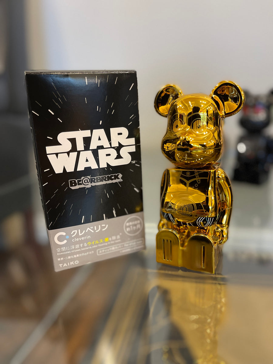 BEARBRICK X CLEVERIN STAR WARS C-3PO AIR FRESHENER (DEODORIZER NOT