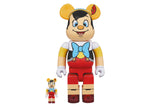 BEARBRICK X DISNEY PINOCCHIO 100% & 400% SET