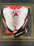JORDAN 5 RETRO FIRE RED SILVER TONGUE (2020) (GS) (PRE-OWNED) (NO BOX) 440888102 SIZE 6.5Y