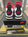 JORDAN 4 RETRO FIRE RED (2020) (GS) (PRE-OWNED) 408452160 SIZE 7Y