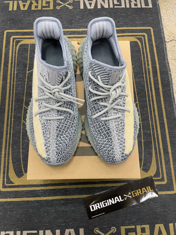 ADIDAS YEEZY BOOST 350 V2 ASH BLUE (PRE-OWNED) GY7657 SIZE 10