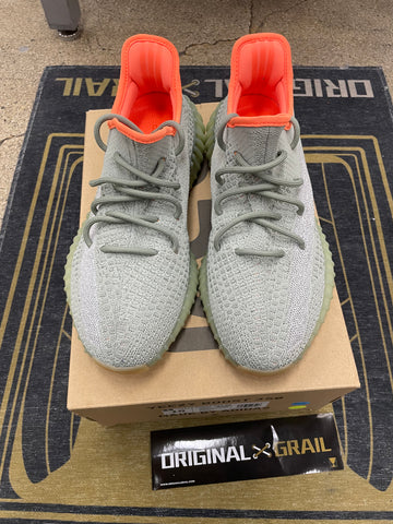 ADIDAS YEEZY BOOST 350 V2 DESERT SAGE (PRE-OWNED) FX9035 SIZE 10