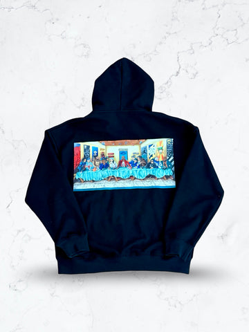 ORIGINAL GRAIL PAINTING GALLERIA ZIP UP HOODIE